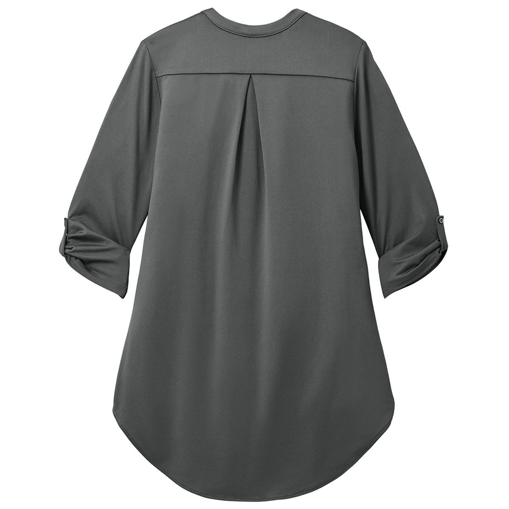 Port Authority Women's Graphite City Stretch 3/4-Sleeve Tunic