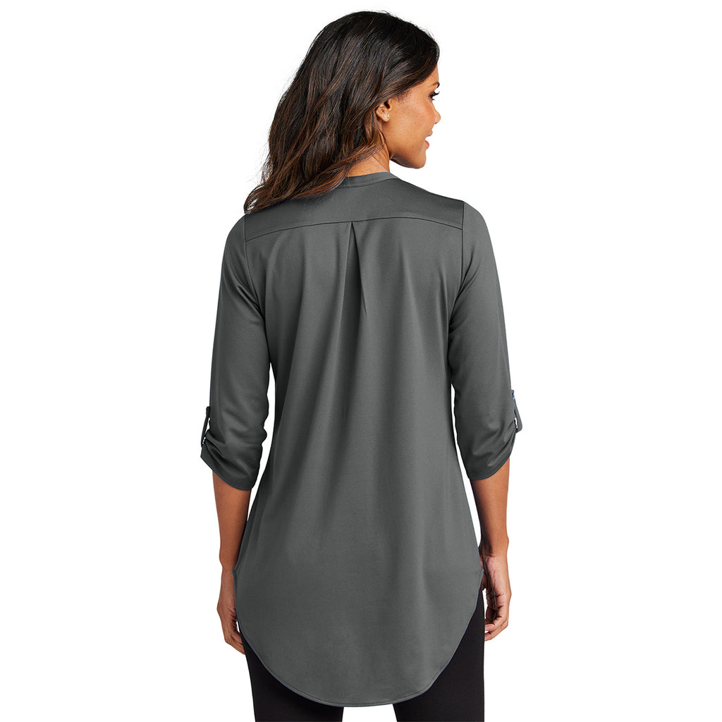 Port Authority Women's Graphite City Stretch 3/4-Sleeve Tunic