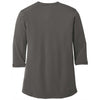 Port Authority Women's Sterling Grey UV Choice Pique Henley