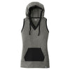 New Era Women's Black Twist/Black Heritage Blend Hoodie Tank