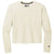 New Era Women's Soft Beige Tri-Blend Fleece Crop Crew