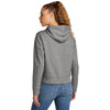 New Era Women's Dark Heather Grey Comback Fleece Pullover Hoodie