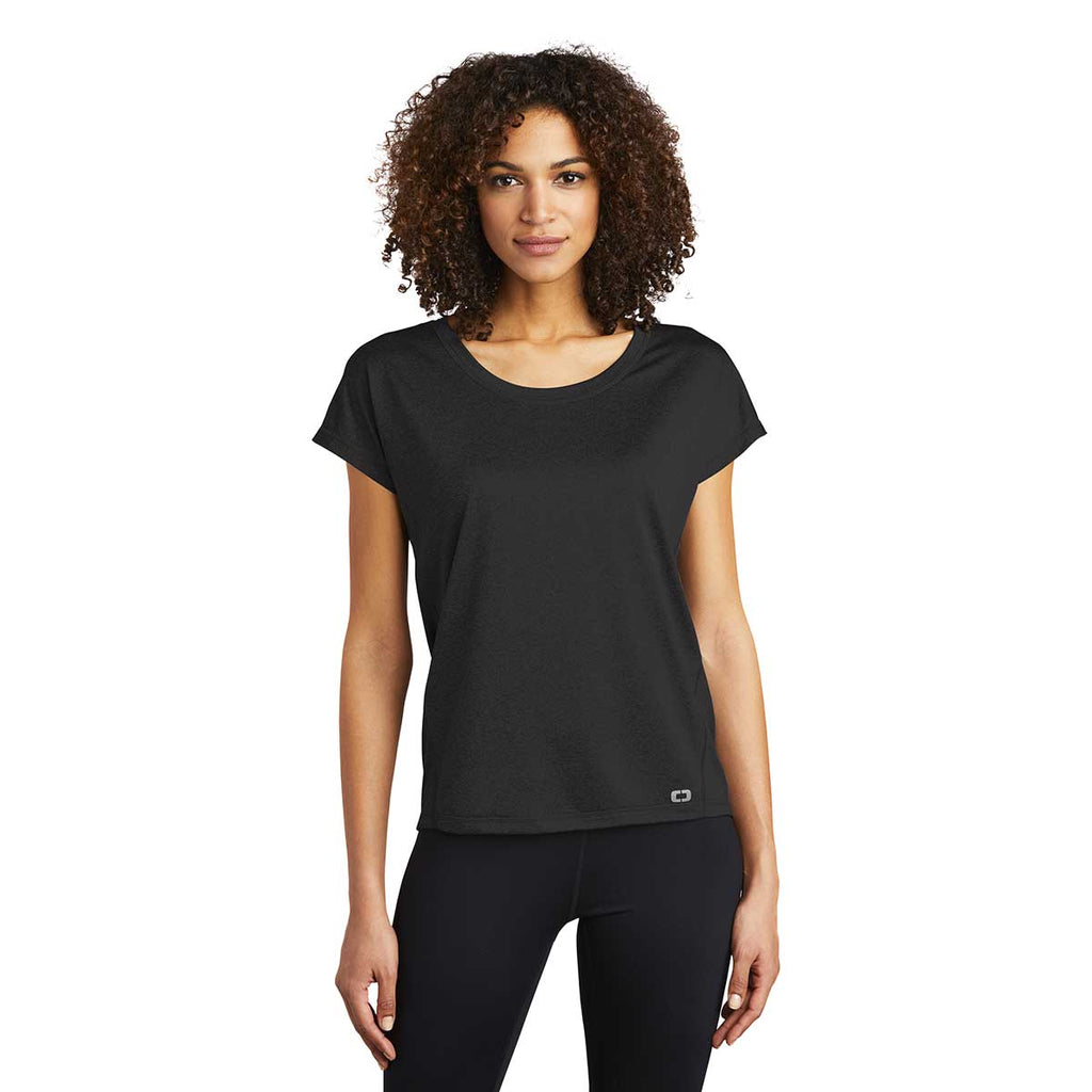 OGIO Women's Blacktop Endurance Pulse Dolman Tee