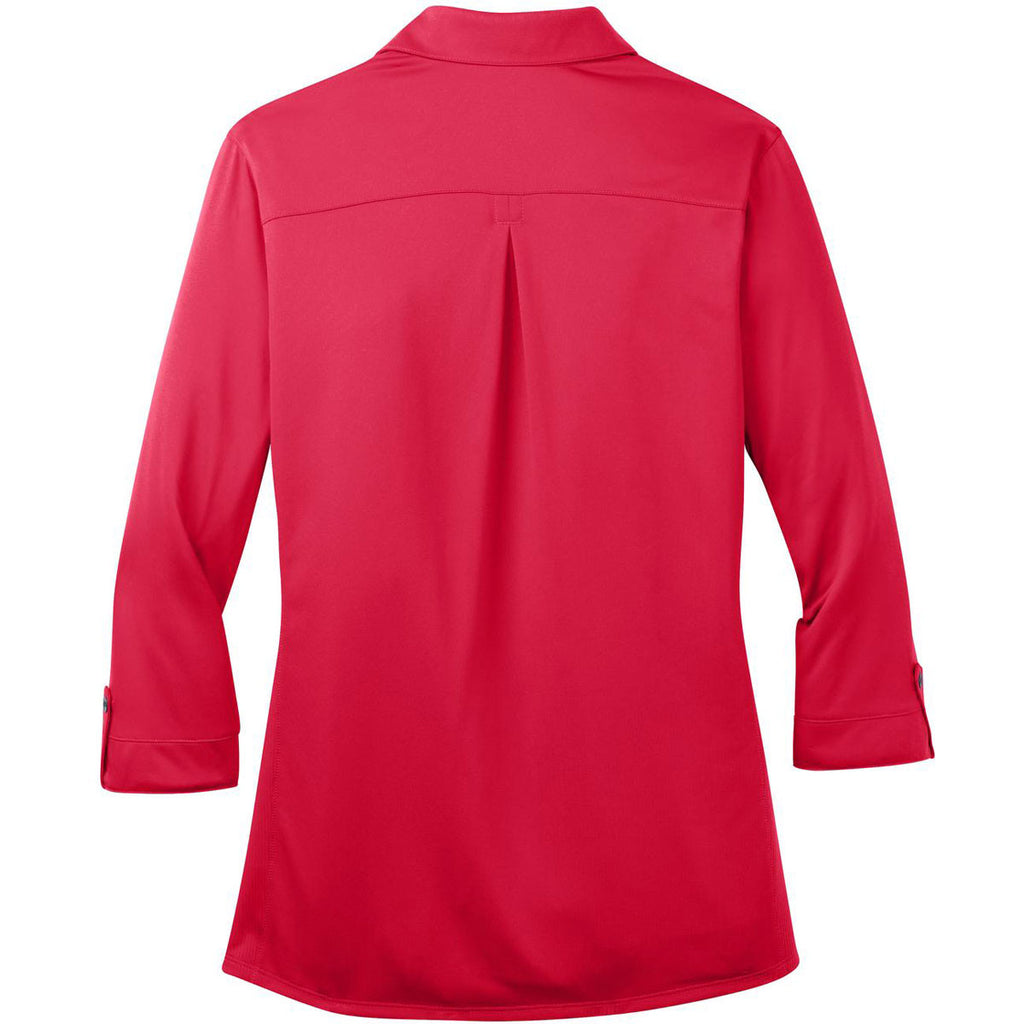 OGIO Women's Pink Rouge Pearl Polo