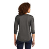 OGIO Women's Dark Heather Grey Gravitate Scoop 3/4-Sleeve