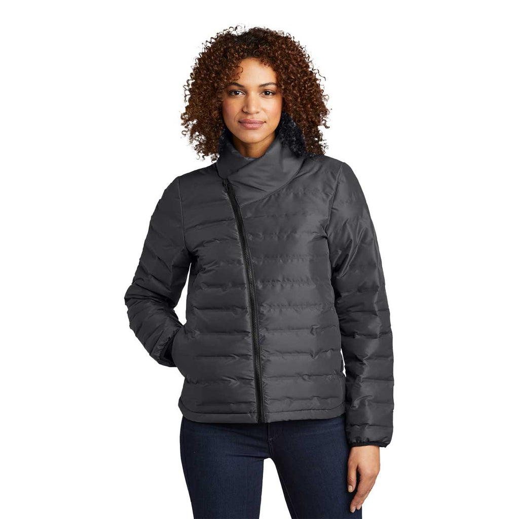 OGIO Women's Tarmac Grey Street Puffy Full-Zip Jacket