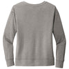 OGIO Women's Petrol Grey Heather Luuma Flex Long Sleeve V-Neck