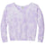 Port & Company Women's Amethyst Beach Wash Cloud Tie-Dye V-Neck Sweatshirt