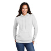 Port & Company Women's White Core Fleece Pullover Hoodie