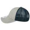 Legacy Heather Grey/Navy Lo-Pro Snapback Trucker Cap