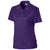 Clique Women's College Purple Malmo Pique Polo