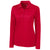 Clique Women's Red Long Sleeve Ice Pique Polo