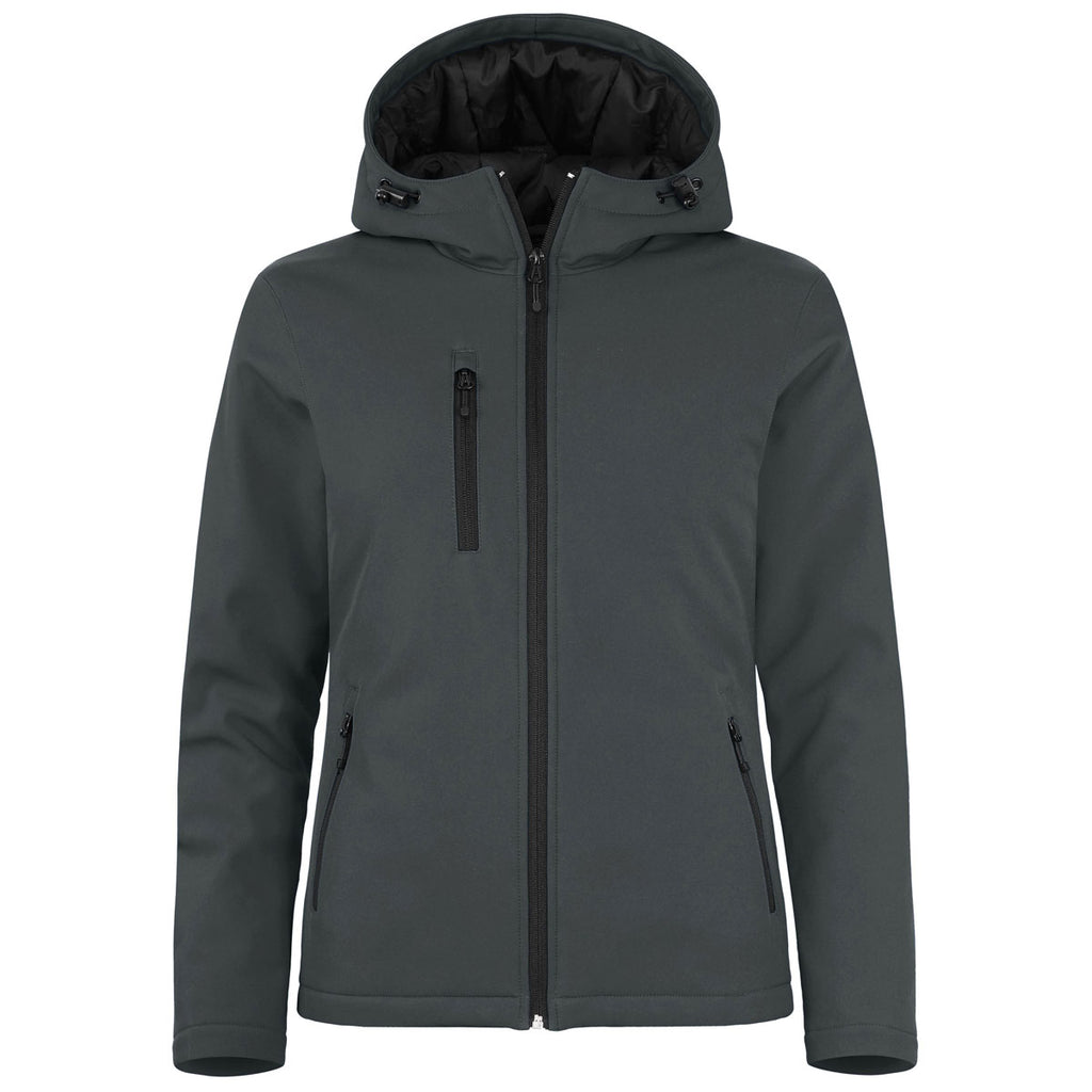 Clique Women's Pure Slate Equinox Insulated Softshell Jacket