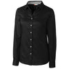 Clique Women's Black Long Sleeve Bergen Stain Resistant Twill