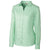 Clique Women's Sea Green/White Long Sleeve Granna Stain Resistant Houndstooth