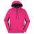 Sport-Tek Women's Neon Pink/Black Sport-Wick Fleece Colorblock Hooded Pullover