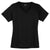 Sport-Tek Women's Black PosiCharge RacerMesh V-Neck Tee