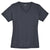 Sport-Tek Women's Graphite Grey PosiCharge RacerMesh V-Neck Tee