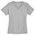 Sport-Tek Women's Silver PosiCharge RacerMesh V-Neck Tee