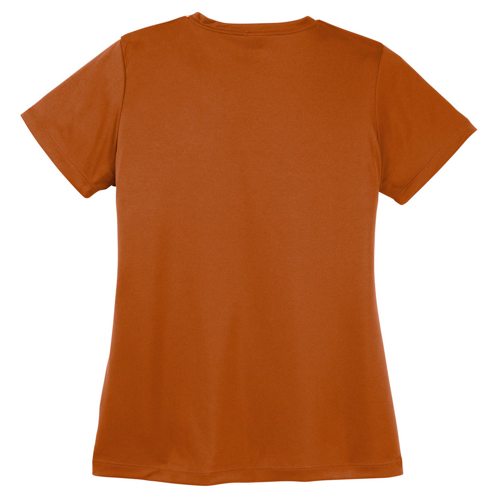 Sport-Tek Women's Texas Orange PosiCharge Competitor Tee