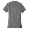 Sport-Tek Women's Dark Smoke Grey Embossed PosiCharge Tough Polo