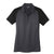 Sport-Tek Women's Iron Grey/Black Colorblock Micropique Sport-Wick Polo