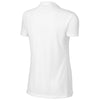 Sport-Tek Women's White UV Micropique Polo