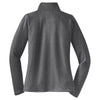 Sport-Tek Women's Charcoal Grey Sport-Wick Stretch 1/4-Zip Pullover