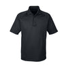 Harriton Men's Black Tactical Performance Polo