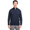 Harriton Unisex Dark Navy Pilbloc Quarter Zip Sweater