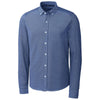 Cutter & Buck Men's Indigo Reach Oxford Button Front Long Sleeve