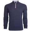 Greyson Men's Maltese Blue Sebonack 1/4 Zip Sweater