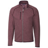 Cutter & Buck Men's Bordeaux Heather Mainsail Jacket