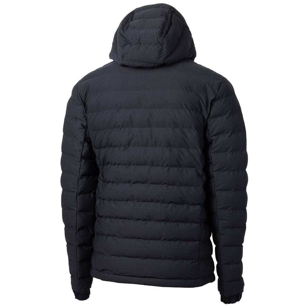 Cutter & Buck Men's Black Ridge Repreve Eco Insulated Puffer Jacket