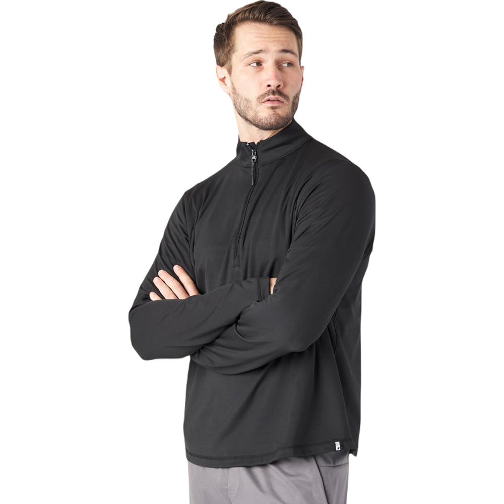 Glyder Men's Black Tahoe 1/4 Zip