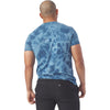 Glyder Men's Denim Blue Tie-Dye Salton Short Sleeve