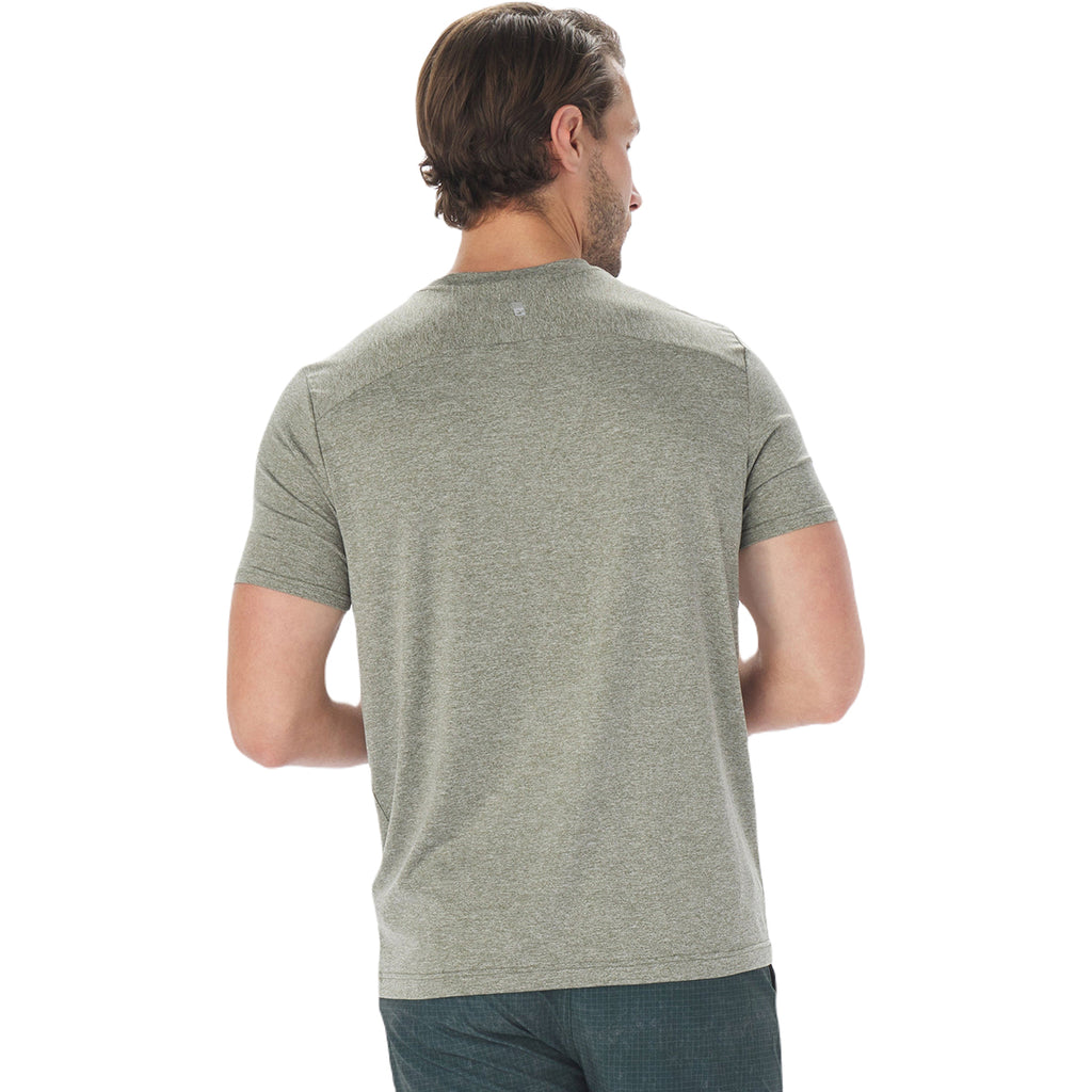 Glyder Men's Forest Heather Salton Short Sleeve