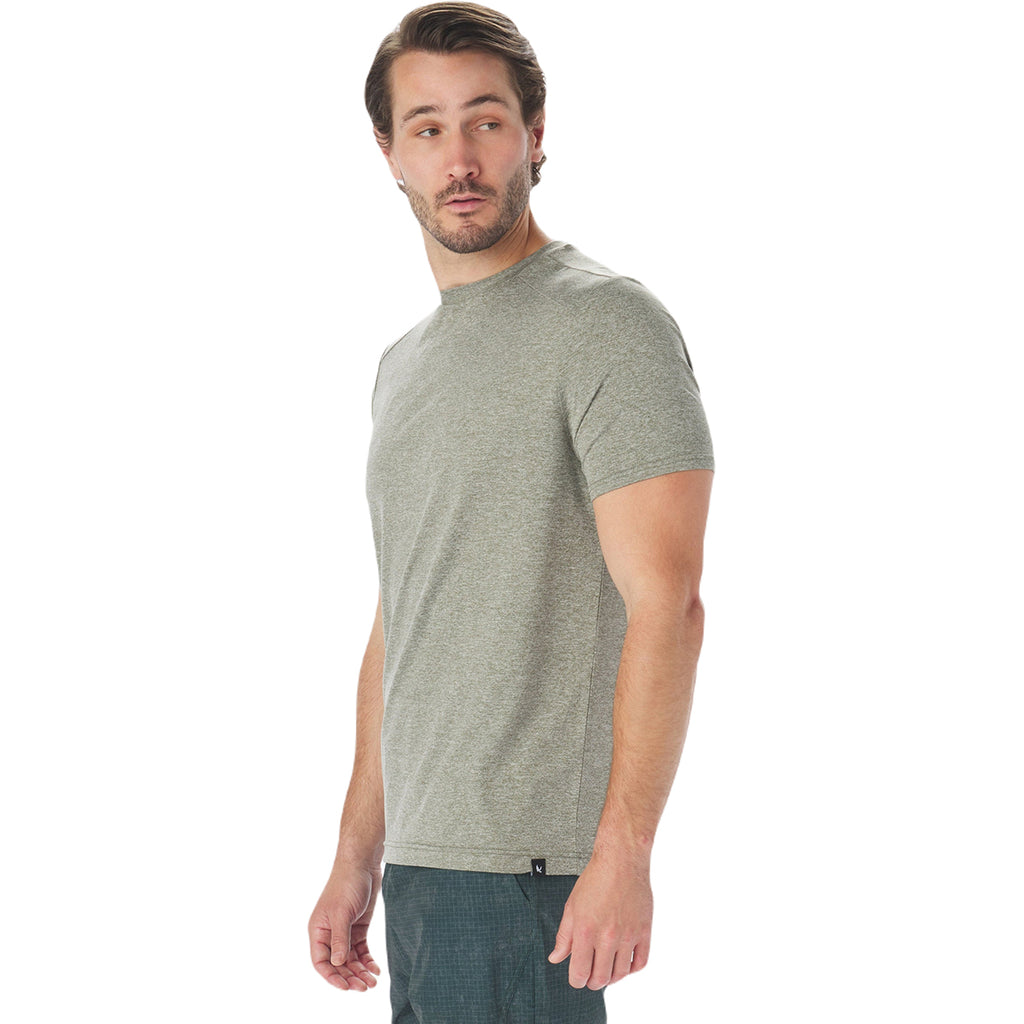 Glyder Men's Forest Heather Salton Short Sleeve