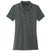 Mercer+Mettle Women's Anchor Grey Stretch Heavyweight Pique Polo