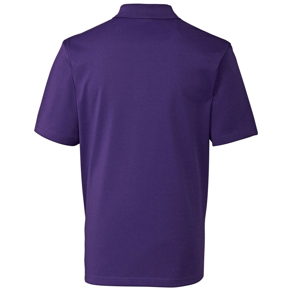 Clique Men's College Purple Malmo Pique Polo