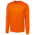Clique Men's Orange Long Sleeve Spin Jersey Tee
