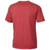 Clique Men's Cardinal Red Heather Charge Active Tee