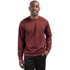 Clique Men's Burgundy Lift Performance Crewneck Sweatshirt