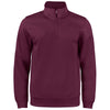 Clique Men's Burgundy Lift Performance Quarter Zip