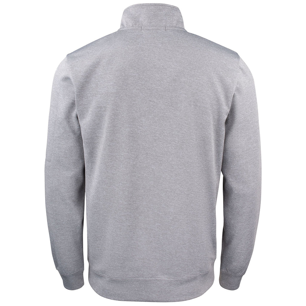 Clique Men's Grey Lift Performance Quarter Zip