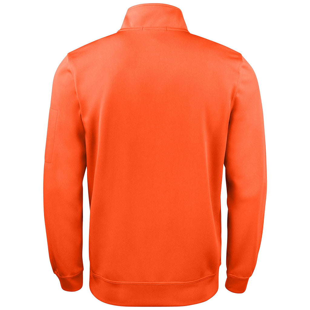 Clique Men's Orange Lift Performance Quarter Zip