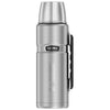 Thermos Matte Steel 40 oz. Stainless King Stainless Steel Beverage Bottle