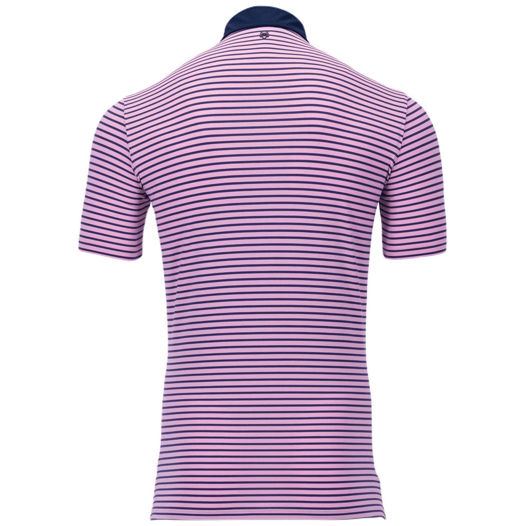 Greyson Men's Plumeria Pink Natchez Polo