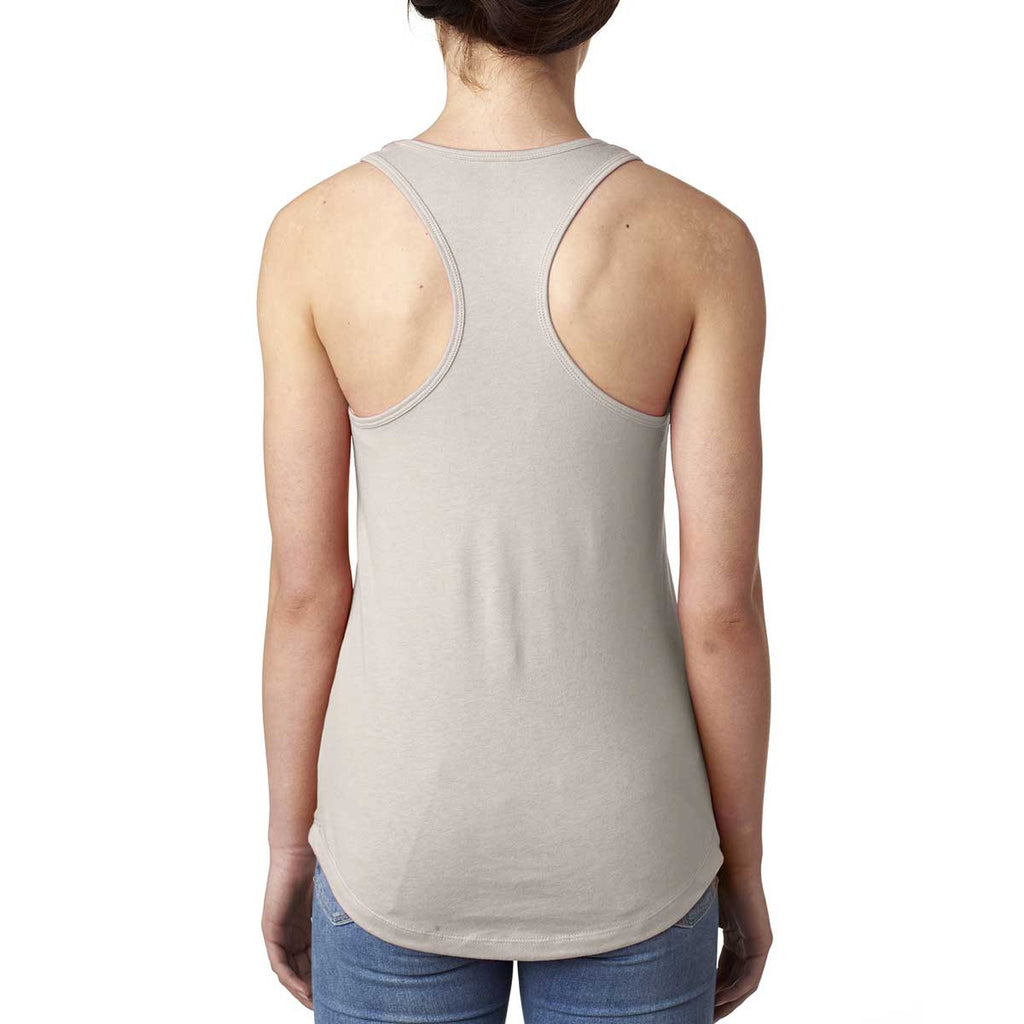 Next Level Women's Silver Ideal Racerback Tank