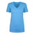 Next Level Women's Turquoise Ideal V-Neck Tee